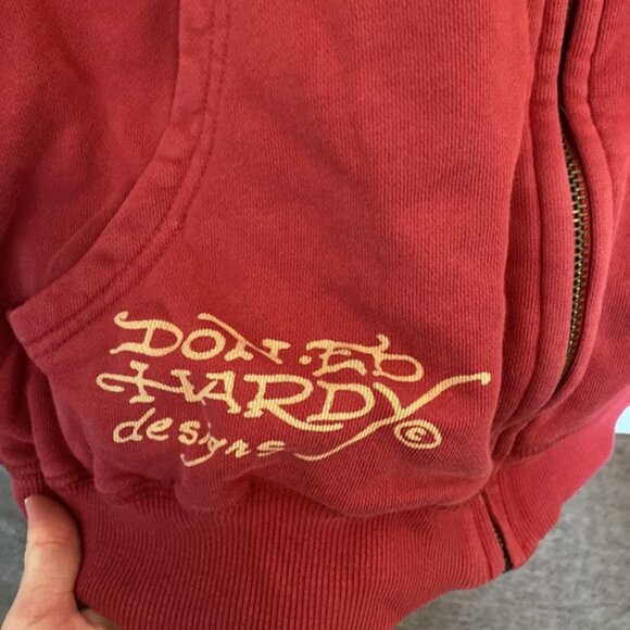 Ed Hardy women’s hoodie size XXL - Picture 3 of 7